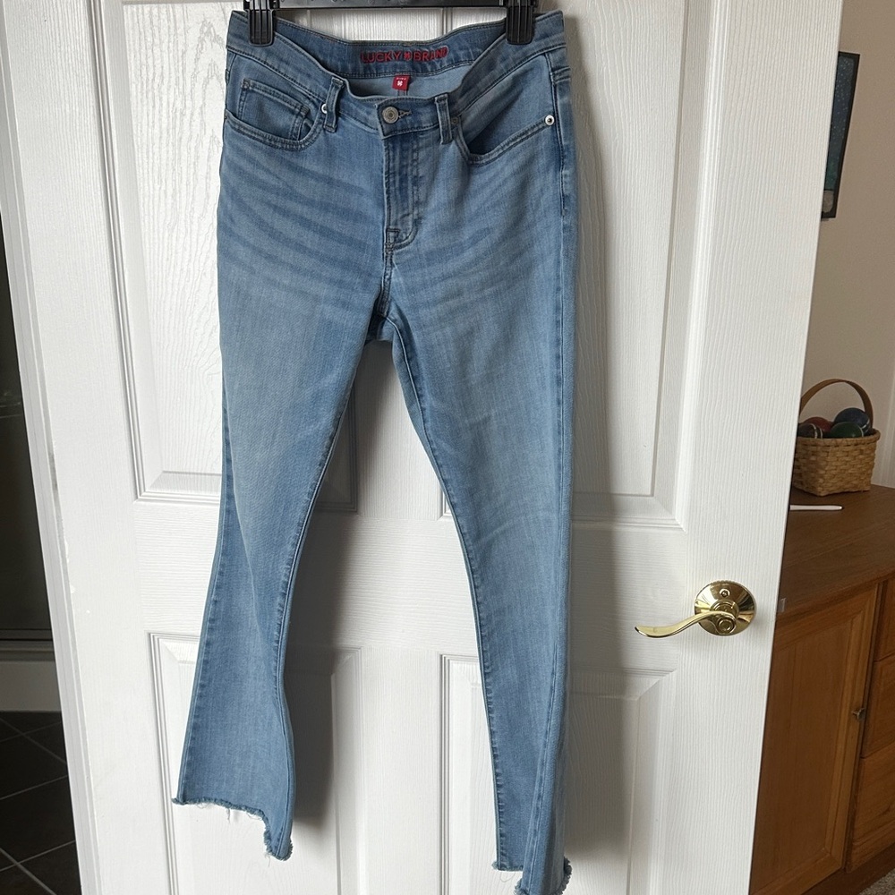 Lucky Brand Light Blue Mid-Rise Boot Cut